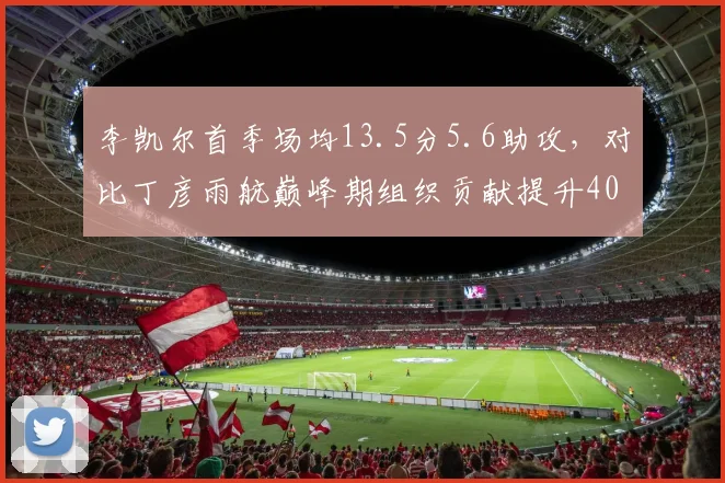 李凯尔首季场均13.5分5.6助攻，对比丁彦雨航巅峰期组织贡献提升40%